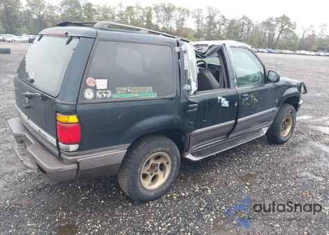 1997 Mercury Mountaineer из США, поврежденный, VIN 4M2DU55P7VUJ04391